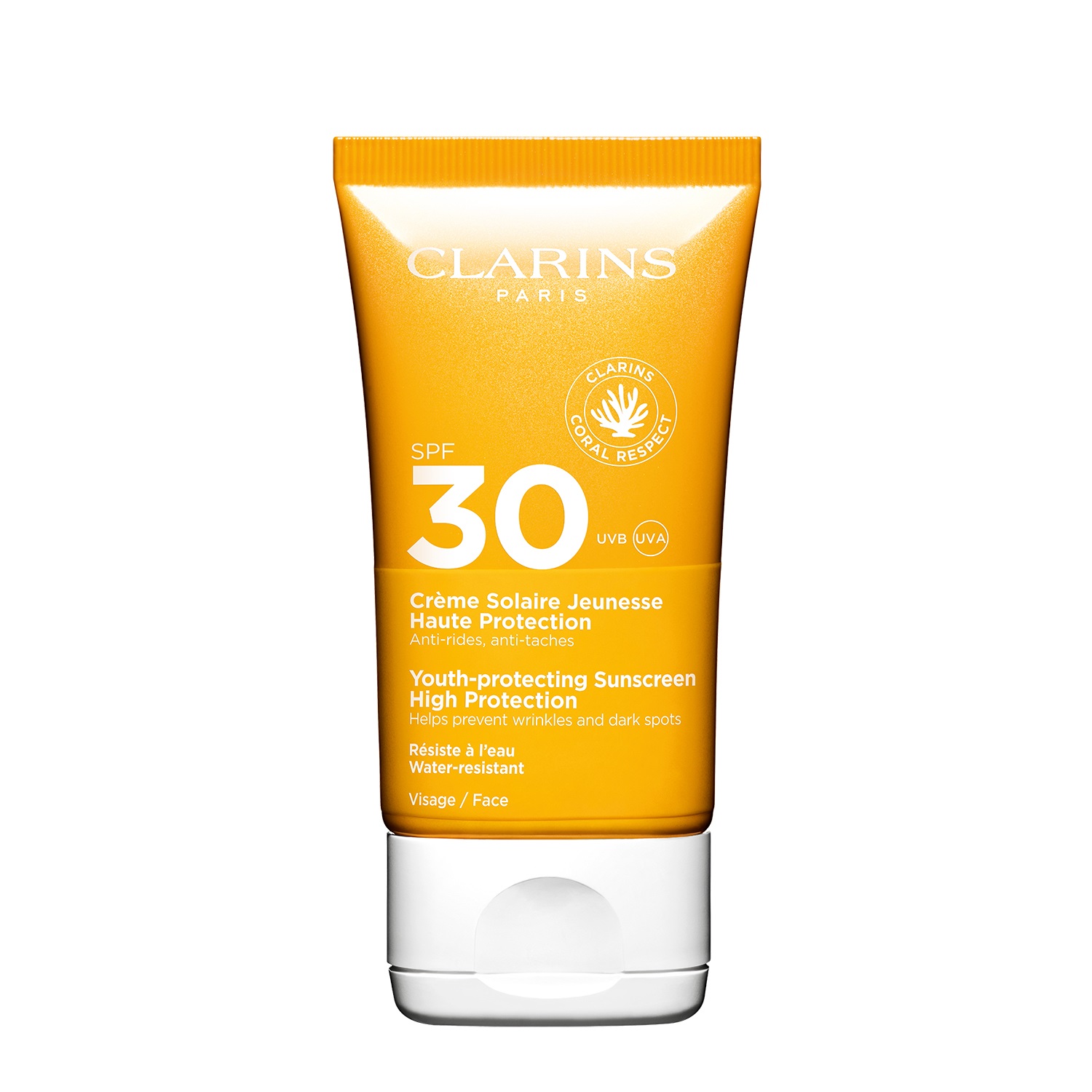 Clarins Crème Solaire Jeunesse SPF 30 - Crema Viso Idratante Alta Protezione 50 ml