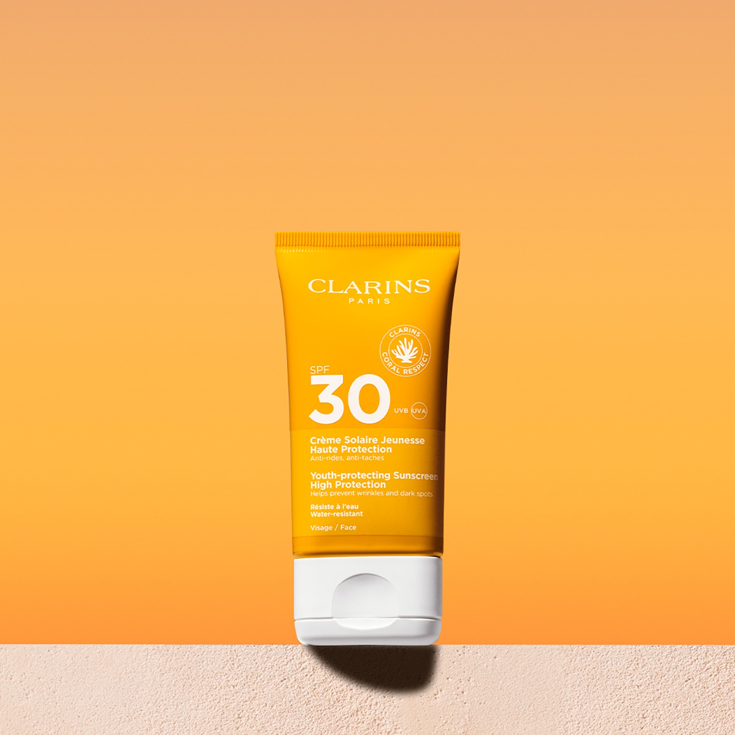 Clarins Crème Solaire Jeunesse SPF 30 - Crema Viso Idratante Alta Protezione 50 ml