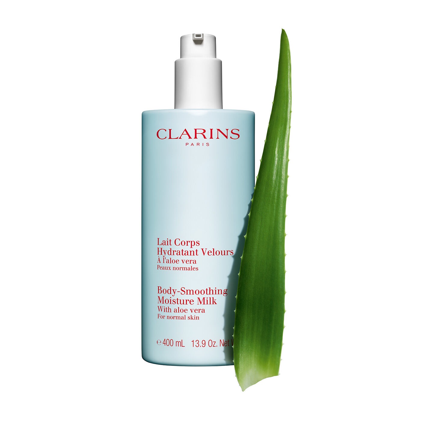 Clarins Latte Corpo Idratante Delicato 400ml - Idratante, Nutriente, Setificante con Aloe Vera e profumo di Neroli