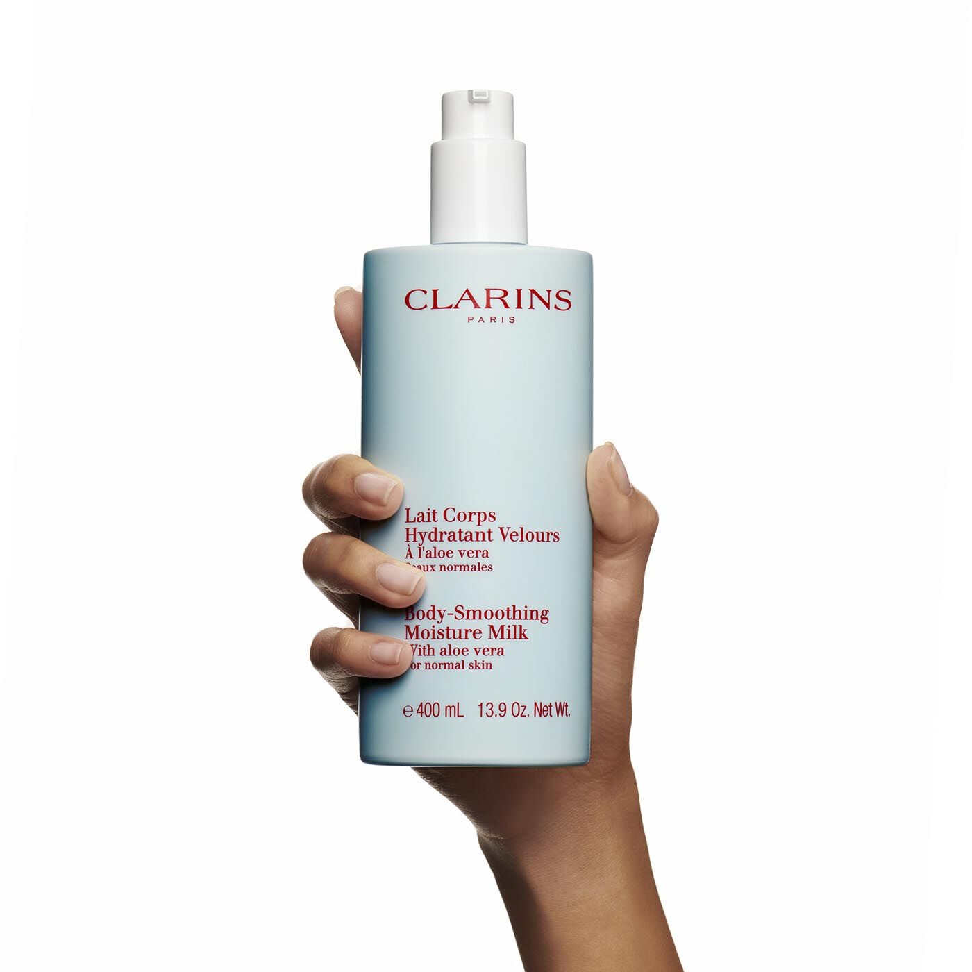 Clarins Latte Corpo Idratante Delicato 400ml - Idratante, Nutriente, Setificante con Aloe Vera e profumo di Neroli