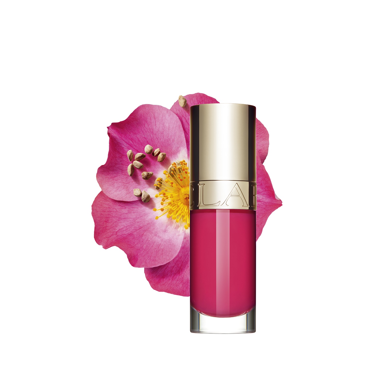 Clarins Lip Comfort Oil 23 Passionate Pink - Olio Nutriente e Idratante per Labbra 7 ml