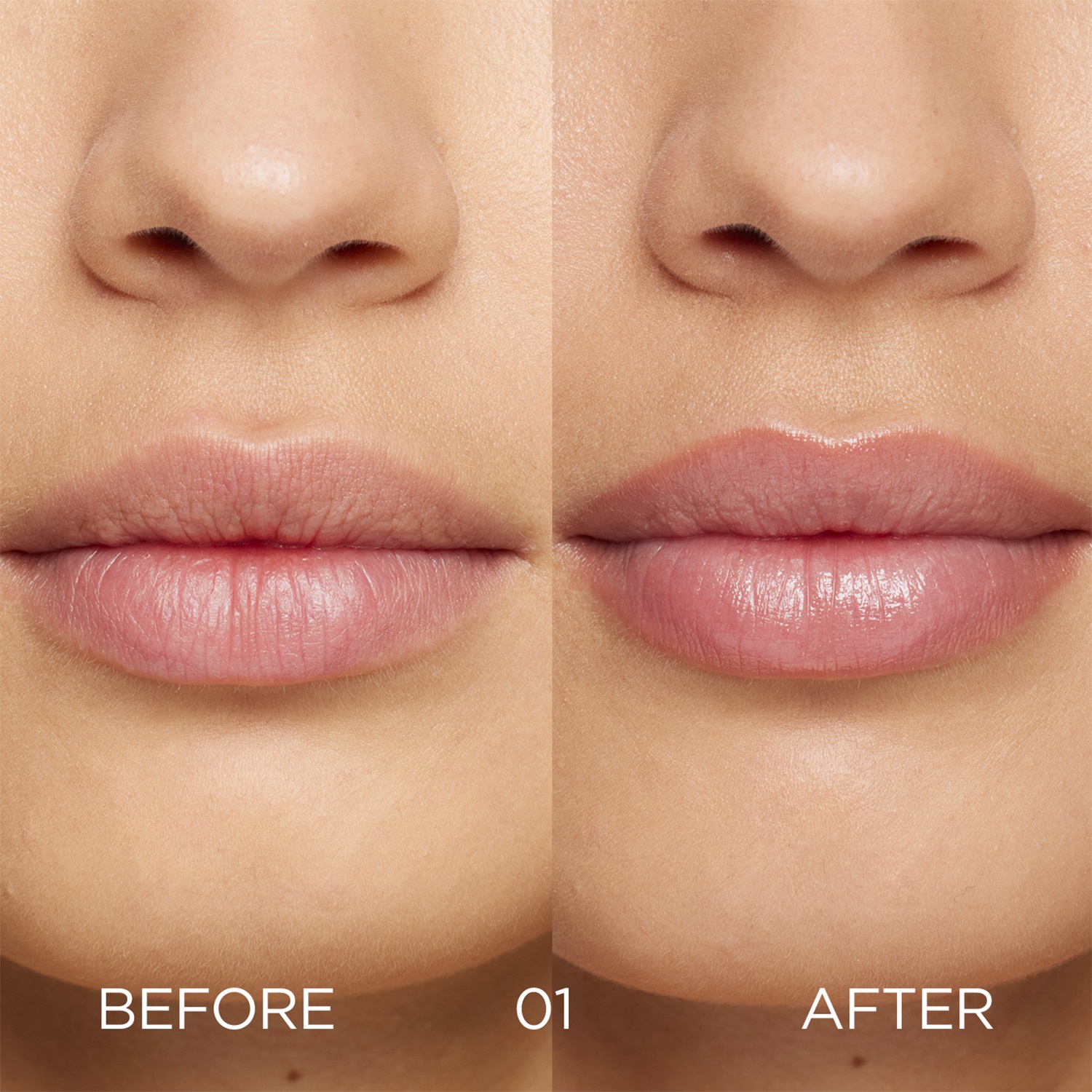 Clarins Lip Oil Balm 01 Pale Pink 2.9g - Balsamo Labbra Idratante e Nutriente con Olio di Jojoba ed Estratto di Rosa