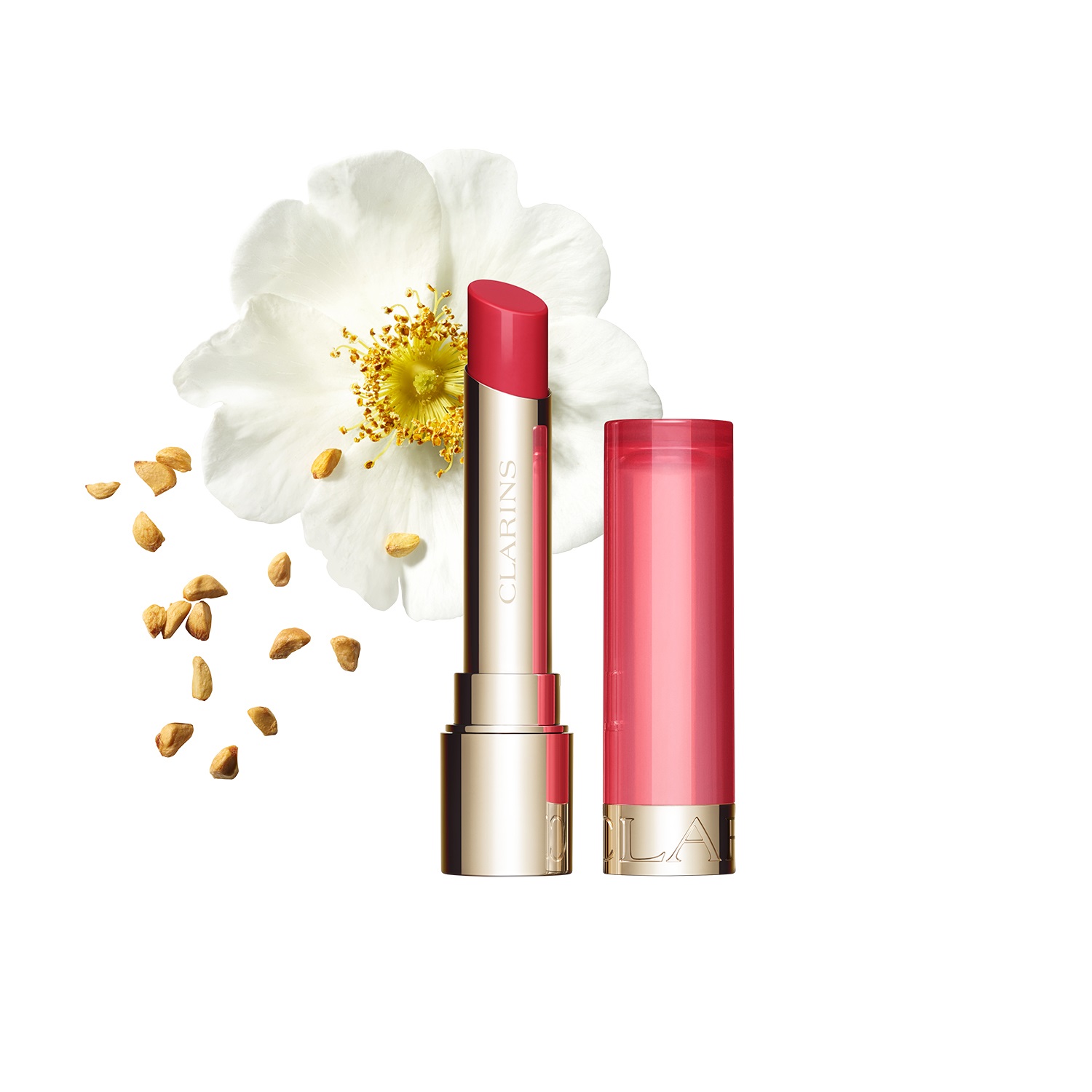 Clarins Lip Oil Balm 02 Pitaya 2.9g - Balsamo Labbra Idratante e Nutriente con Effetto Baby Lips