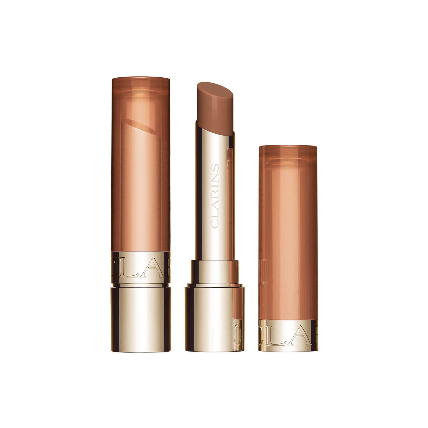 Clarins Lip Oil Balm 04 Almond 2.9g - Balsamo Labbra Idratante e Nutriente con Effetto Brillante