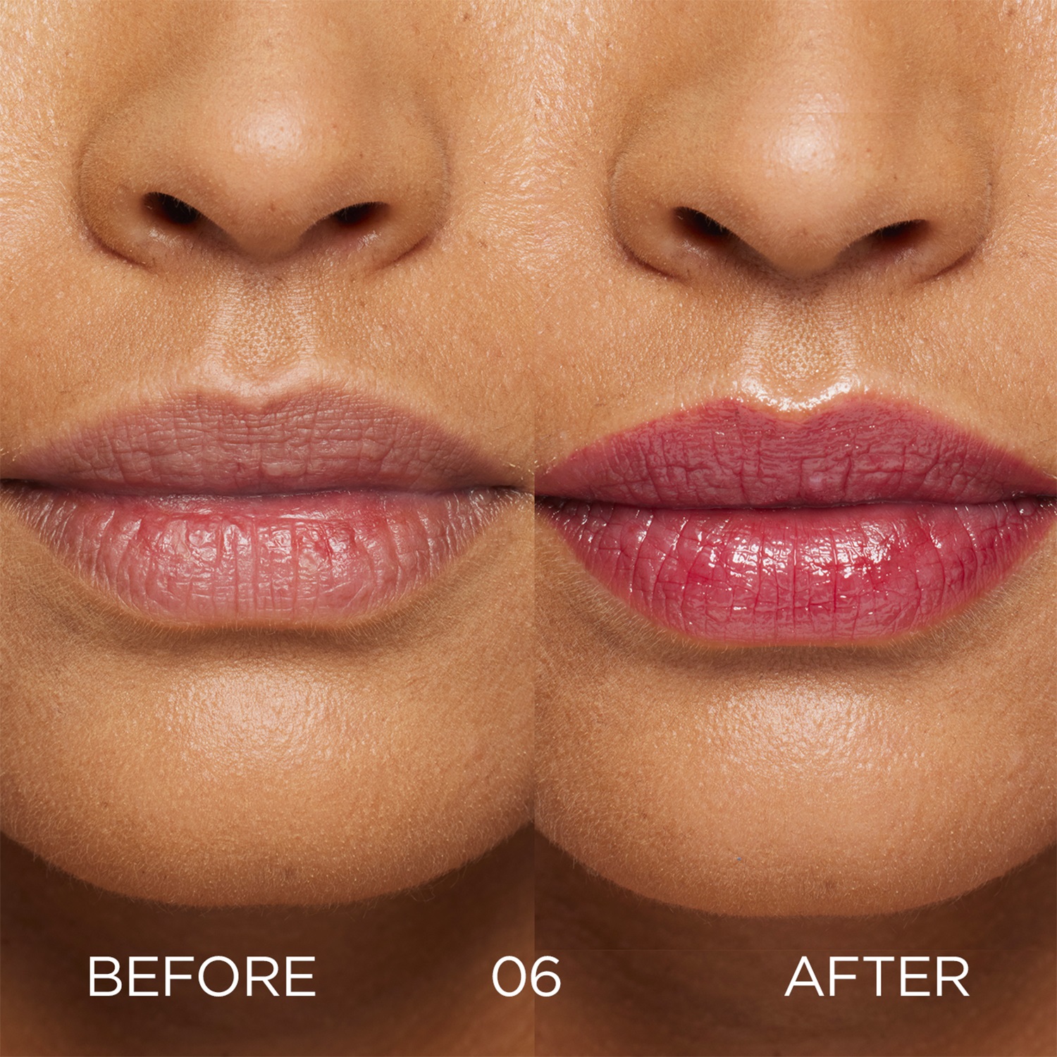 Clarins Lip Oil Balm 06 Fig 2.9g - Balsamo Labbra Idratante e Nutriente con Olio di Jojoba ed Estratto di Rosa