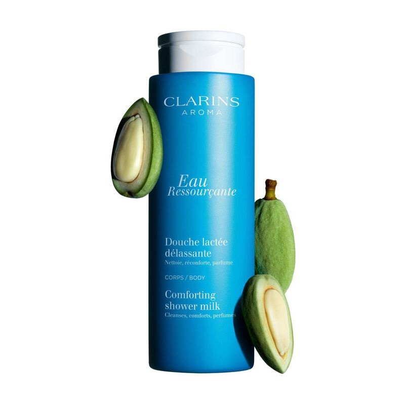Clarins Eau Ressourçante Comforting Shower Milk 200 ml Latte doccia Donna Corpo