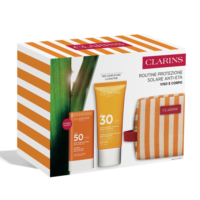 Clarins Routine Stick solare e protezione corpo