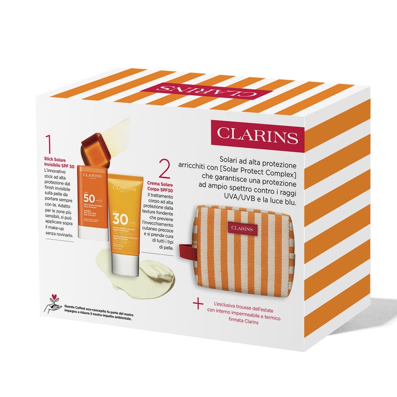 Clarins Routine Stick solare e protezione corpo