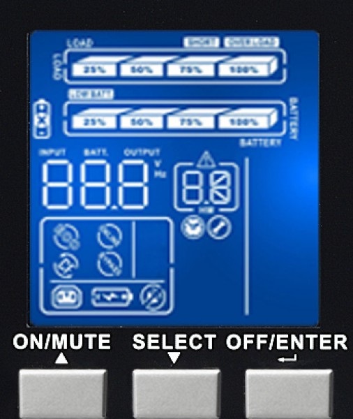 INFOSEC Gruppo di Continuità UPS E3 Pro 3000VA 2700W Doppia Conversione On Line 4 Prese IEC 320 C13 Nero