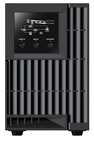 Infosec E4 VALUE Gruppo di Continuità (UPS) 2000VA Doppia Conversione Online con Display LED e 4 Prese AC