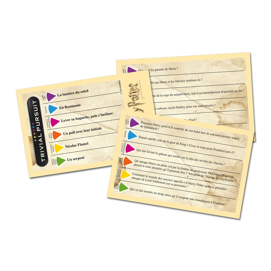 Winning Moves Trivial Pursuit Harry Potter Vol. 2 - Gioco da Tavolo in Formato di Viaggio - Versione Francese