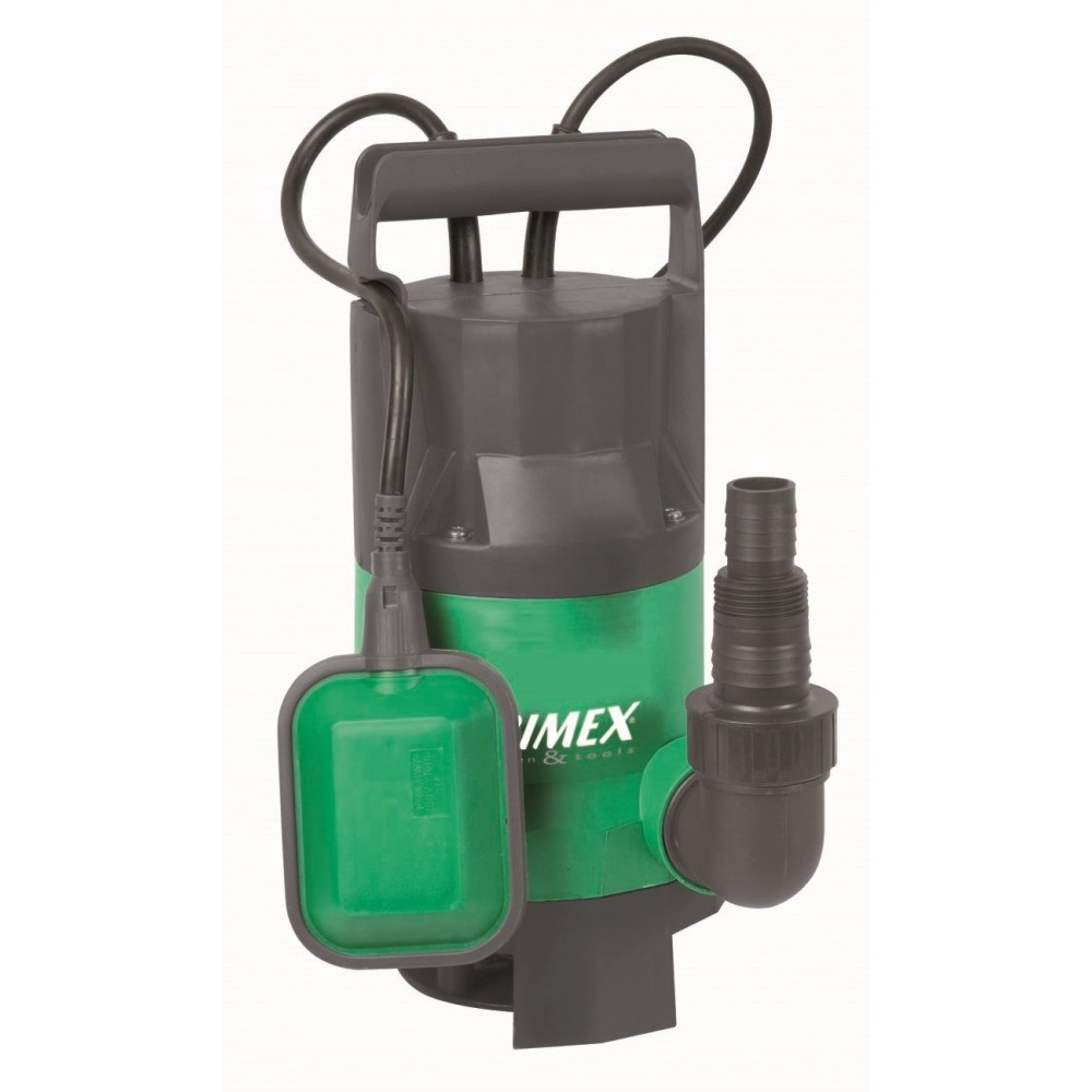 Ribimex PRPVC400C Pompa Sommergibile per Acque Sporche - 400 W, Portata Massima 9500 L/h, Profondità Massima 5 m