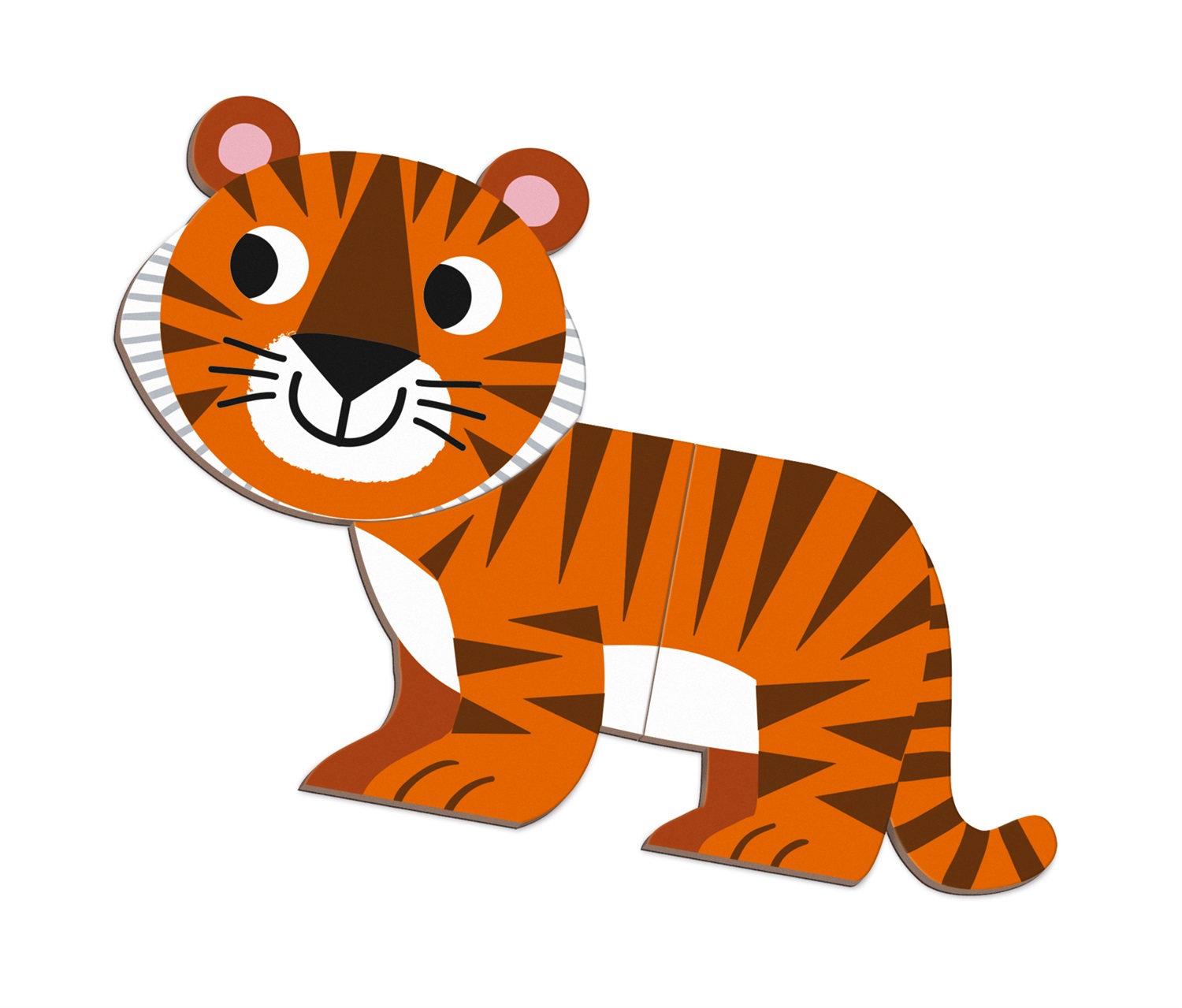 Janod Magneti'Book Animali - Gioco Educativo Magnetico con 30 Pezzi e 10 Carte Modello, A Partire dai 3 Anni