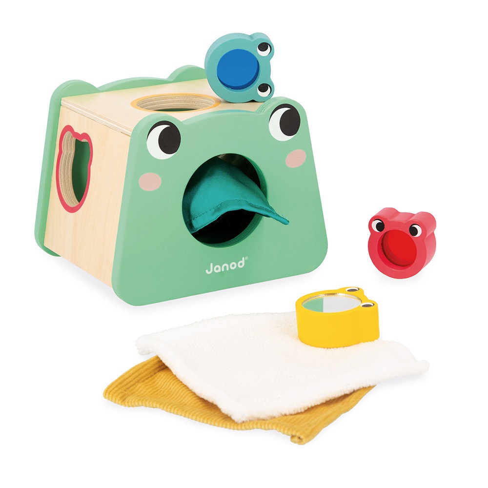Janod - Set di Giocattoli Sensoriali per Bambini 12 Mesi - Sviluppo dei Sensi e Apprendimento