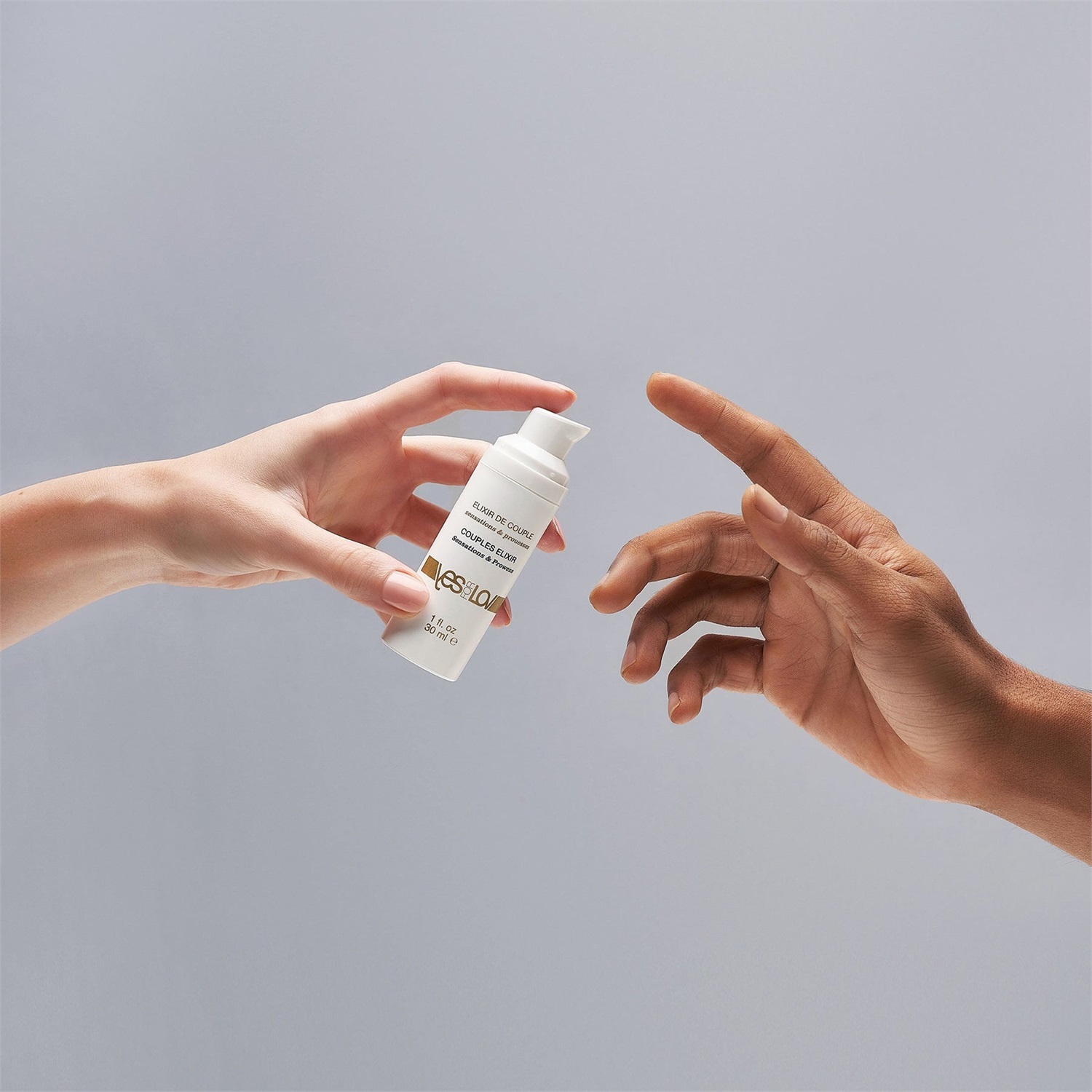 YESforLOV Couples Elixir Gel per Orgasmo 30 ml - Sensazione di Caldo e Freddo, Aumenta Eccitazione e Controllo