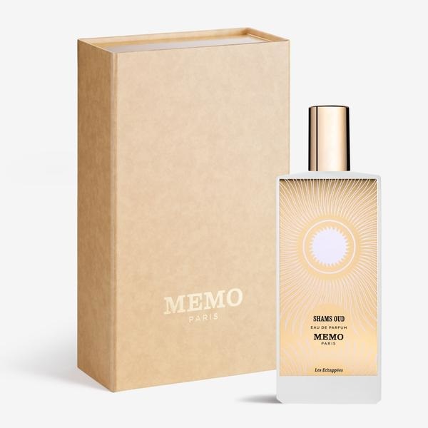 Memo Paris Shams Oud Eau de Parfum Unisex 75 ml - Fragranza con Note Fresche, Fiori, Resine e Legni
