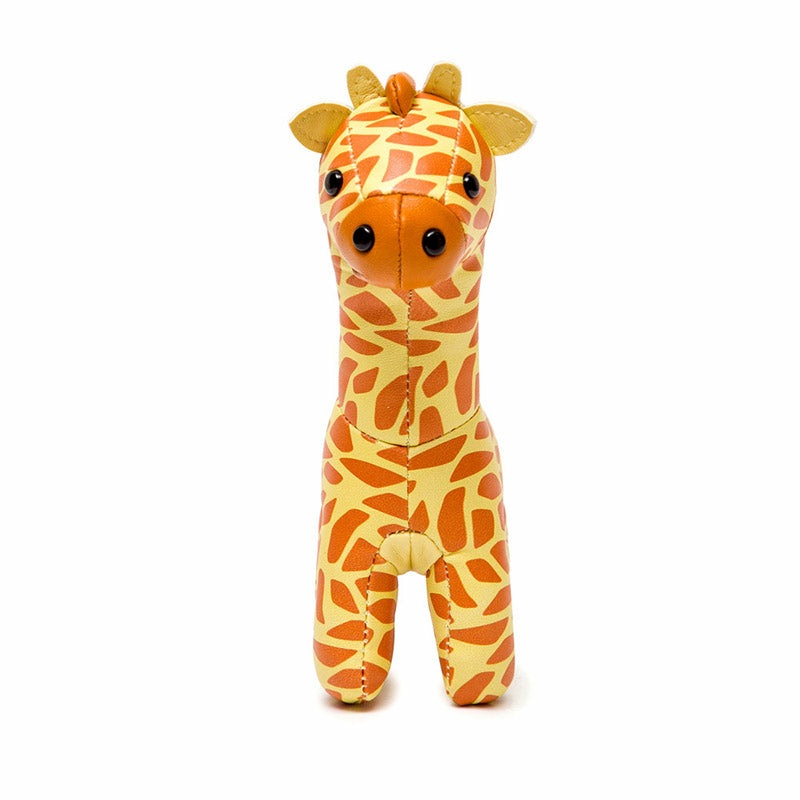 Little Big Friends Gina la Giraffa - Peluche Sonaglio Morbido per Bambini, da 0 Mesi, Facile da Pulire e Ideale come Portachiavi