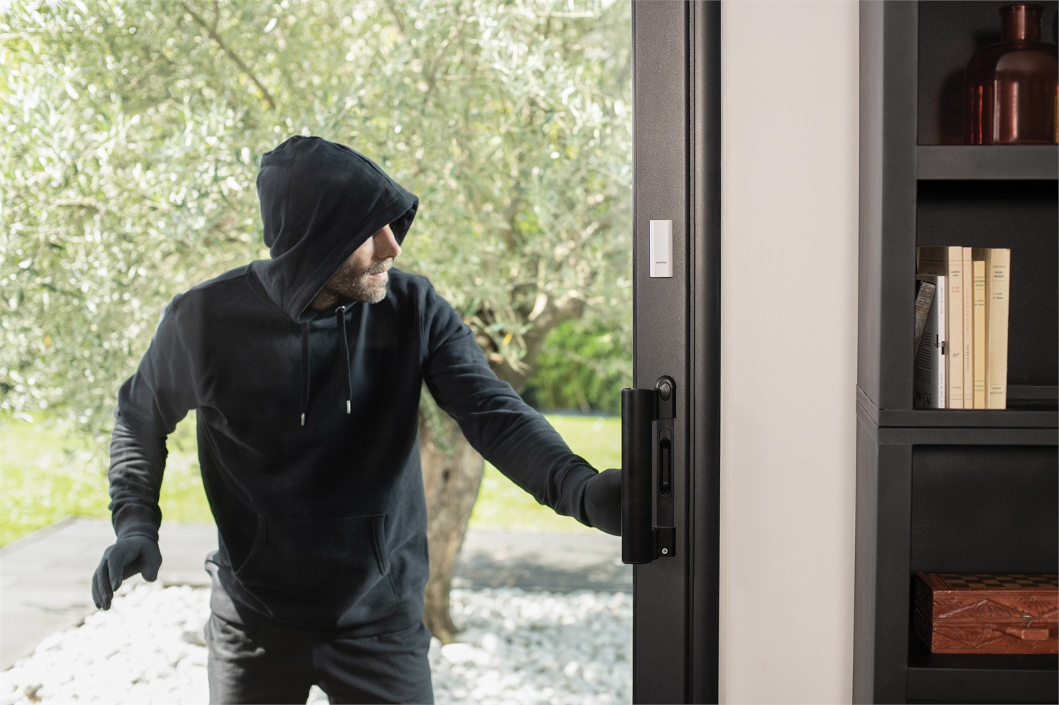 Netatmo Sensori Intelligenti per Porte e Finestre - Wireless, Rilevamento Vibrazioni, Confezione da 3, Bianco