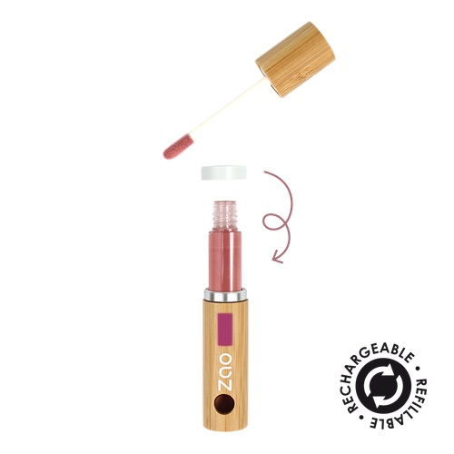 ZAO Rossetto 101444 Opaco 3,8 ml - Colore Nr. 444 con Ingredienti Biologici