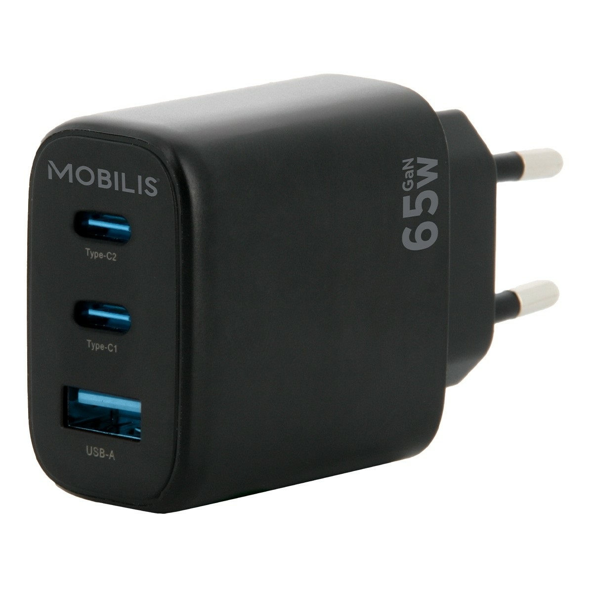 Mobilis 001364 Caricabatterie per dispositivi mobili Universale Nero AC Auto