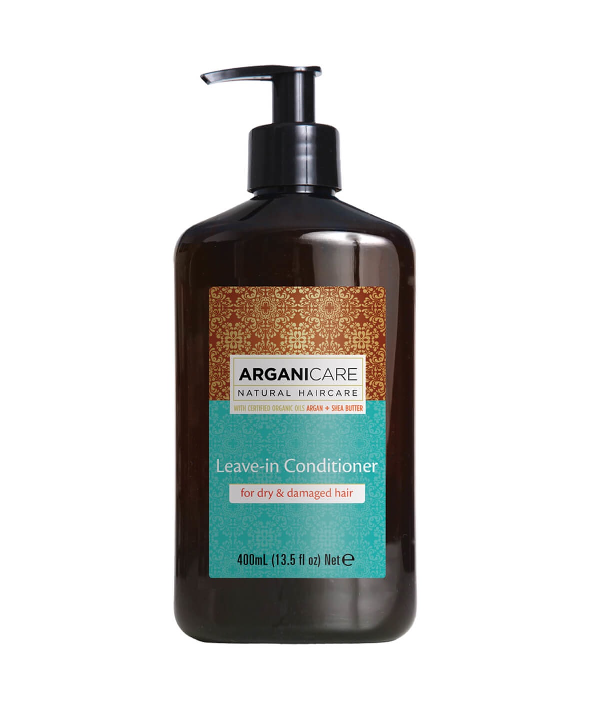 Arganicare Balsamo senza risciacquo 400 ml - Idratante e protettivo con olio di Argan bio per capelli secchi e danneggiati
