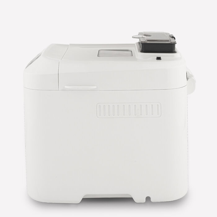 H.Koenig BAKE340 - Macchina per il pane 550 W con 12 programmi, dispenser per cereali e schermo LCD