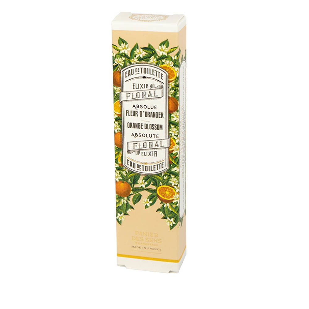 Panier Des Sens Eau De Toilette Roll-On - Fiore D'Arancio - 10ml - Fragranza Floreale Vivace con Note di Fiori d'Arancio