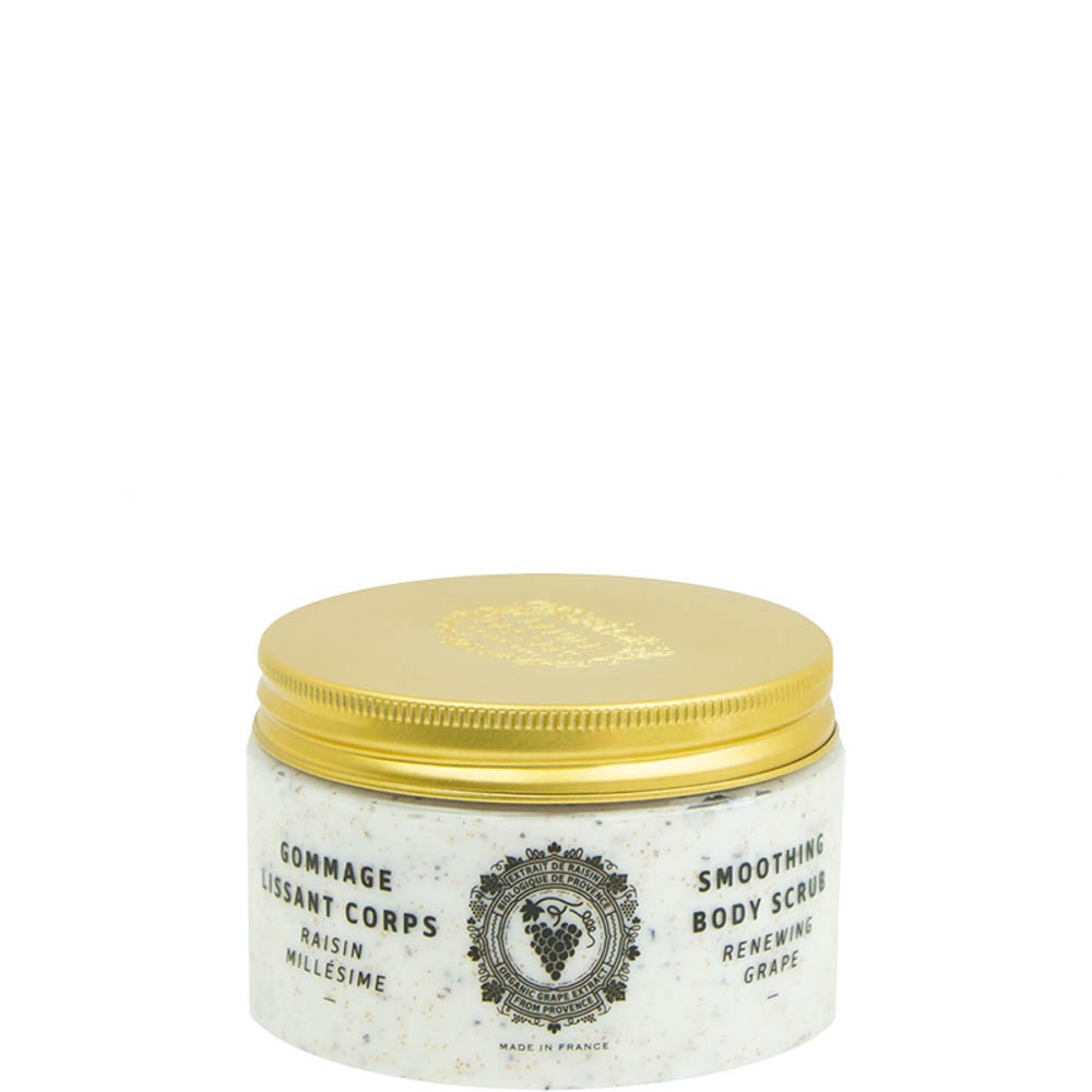 Panier des Sens Gommage Levigante Corpo - Uva D'Annata - 280g - Scrub Esfoliante con Olio di Semi d'Uva e Pietra Pomice, 95% Ingredienti Naturali