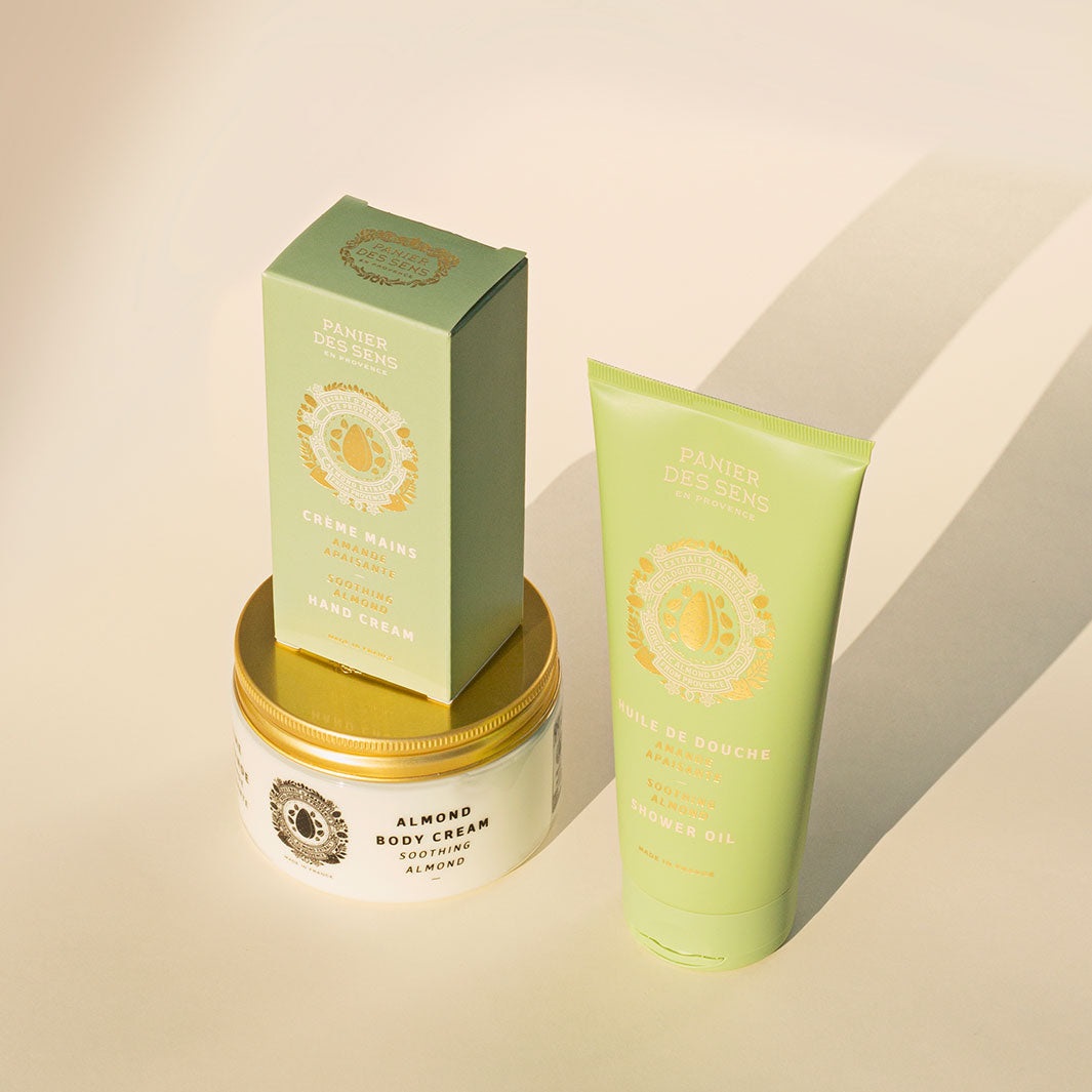 Panier des Sens Crema Corpo Ultra Idratante Mandorla Lenitiva 250ml - Con Burro di Karité, Vegana e 97% Naturale per Pelle Secca