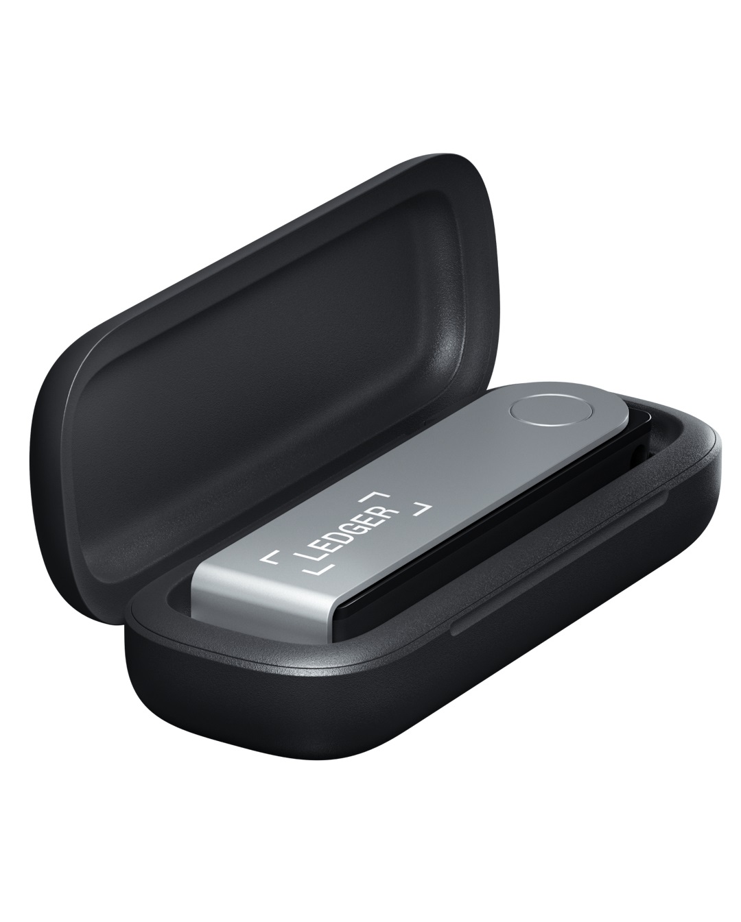 Ledger Custodia Nera per Nano S Plus - Protezione Elegante e Sicura per il Tuo Portafoglio di Criptovalute
