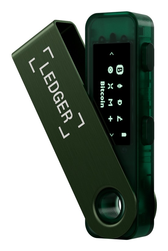 LEDGER Nano S Plus - Portafoglio hardware sicuro per criptovalute e NFT, gestione di oltre 10 asset