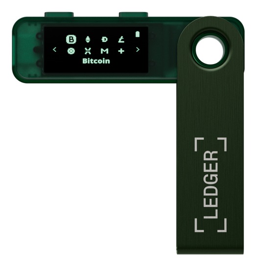 LEDGER Nano S Plus - Portafoglio hardware sicuro per criptovalute e NFT, gestione di oltre 10 asset