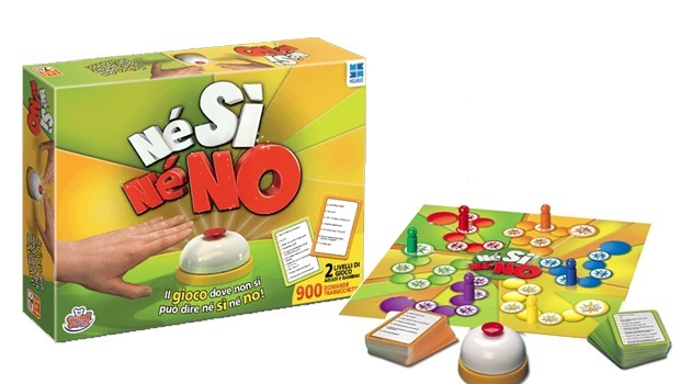 Grandi Giochi Né Sì Né No - Gioco da Tavolo Educativo con 900 Domande Trabocchetto, Due Livelli di Gioco per Bambini e Adulti, Multicolore