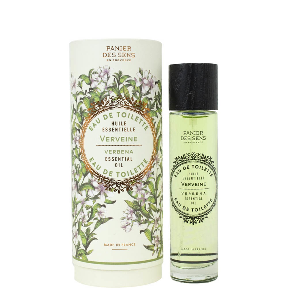 Panier des Sens Eau de Toilette Verbena Energizzante 50ml - Profumo Floreale per Donna con Oli Essenziali