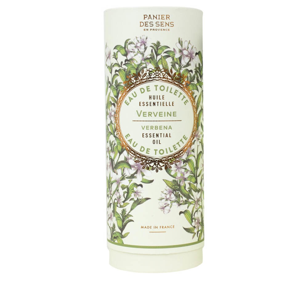 Panier des Sens Eau de Toilette Verbena Energizzante 50ml - Profumo Floreale per Donna con Oli Essenziali