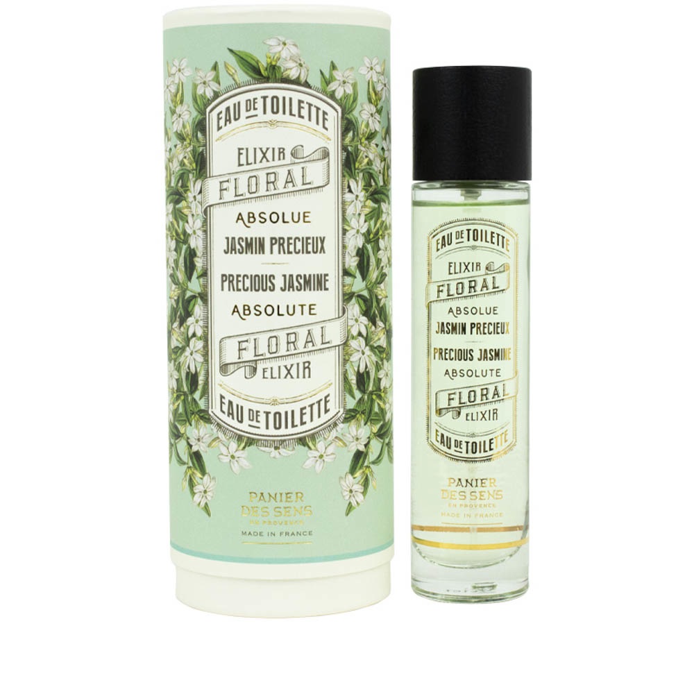 Panier des Sens Eau de Toilette Gelsomino Prezioso 50ml - Fragranza Floreale Unisex con Note di Neroli e Fiori d'Arancio