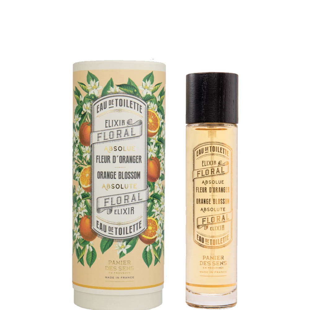 Panier des Sens Eau De Toilette Unisex - Fiore D'Arancio - 50ml - Fragranza Floreale con Mandarino e Fiori d'Arancio