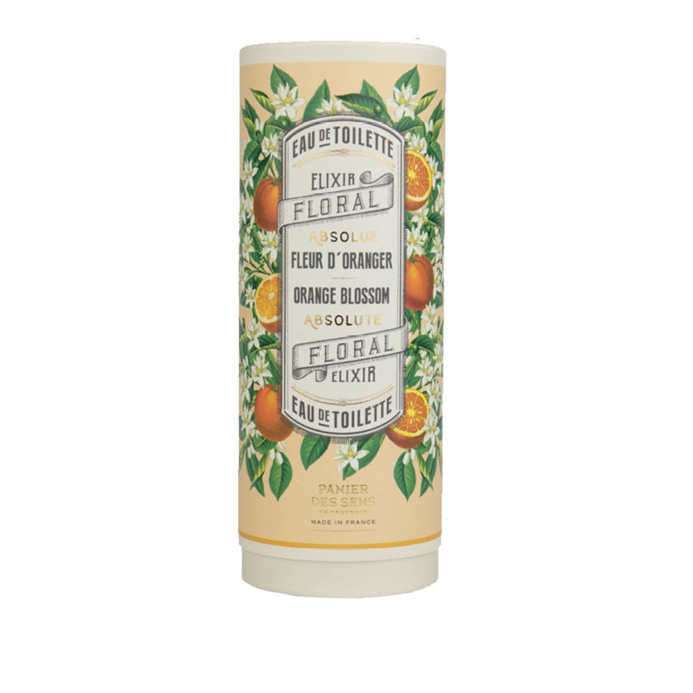 Panier des Sens Eau De Toilette Unisex - Fiore D'Arancio - 50ml - Fragranza Floreale con Mandarino e Fiori d'Arancio