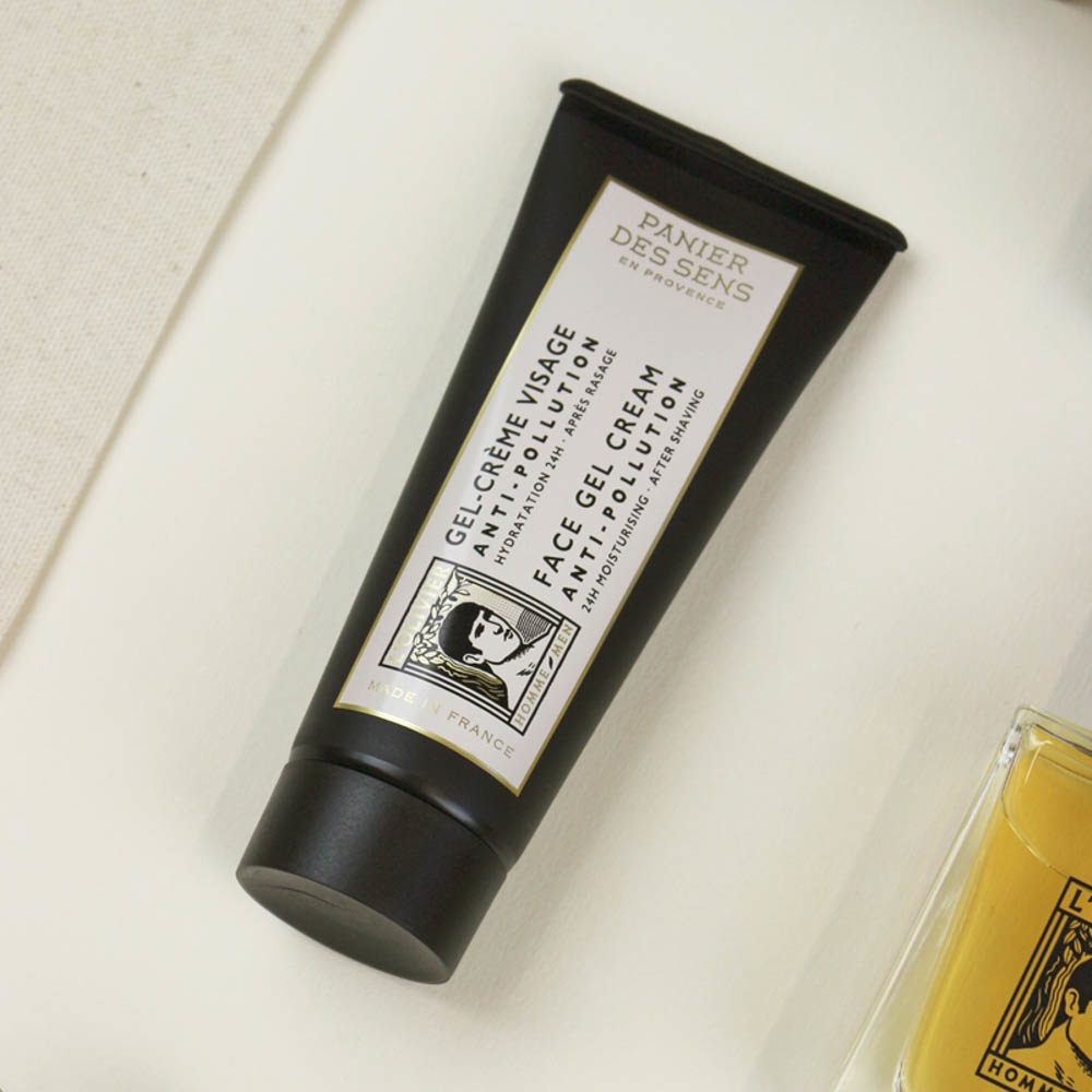 Panier des Sens Gel-Crema Viso Antinquinamento - Idratazione Intensa, Protezione e Lenitivo - 75ml