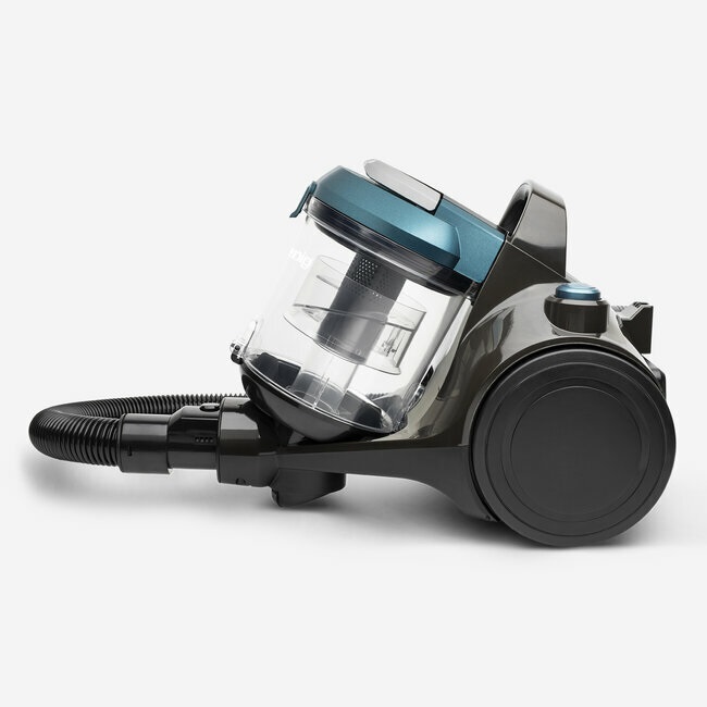 H.Koenig STC56 Aspirapolvere a Traino Multiciclonico Senza Sacco 700W con Filtro HEPA12, Classe AAA, Silenzioso e Accessori Inclusi