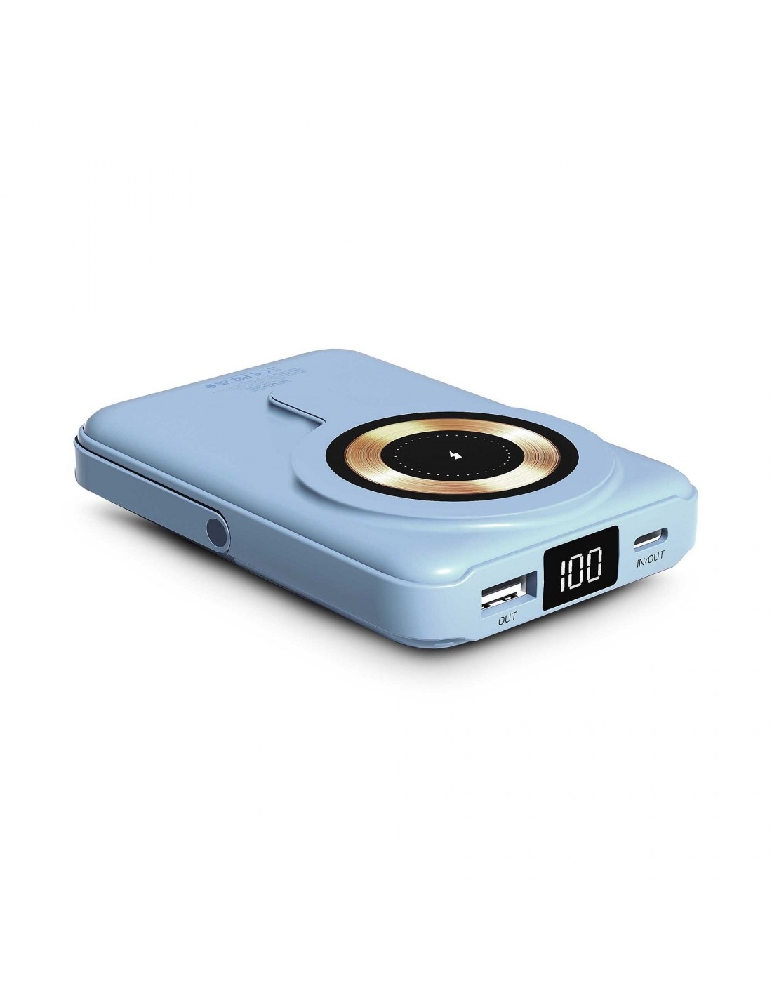 Urban Factory Powerbank MWP15UF Blu 10000 mAh con Display e USB-C