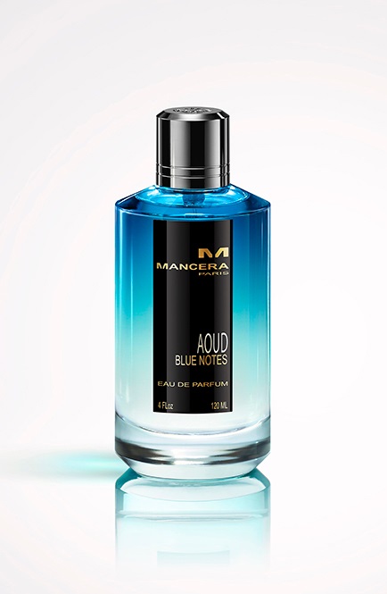 Mancera Aoud Blue Notes Eau de Parfum Unisex 120 ml - Note di Agrumi, Rosa e Vaniglia