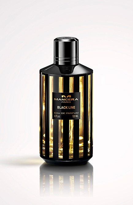 Mancera Black Line Eau de Parfum Unisex 120 ml - Note Speziate, Rosa, Cuoio e Legno di Sandalo