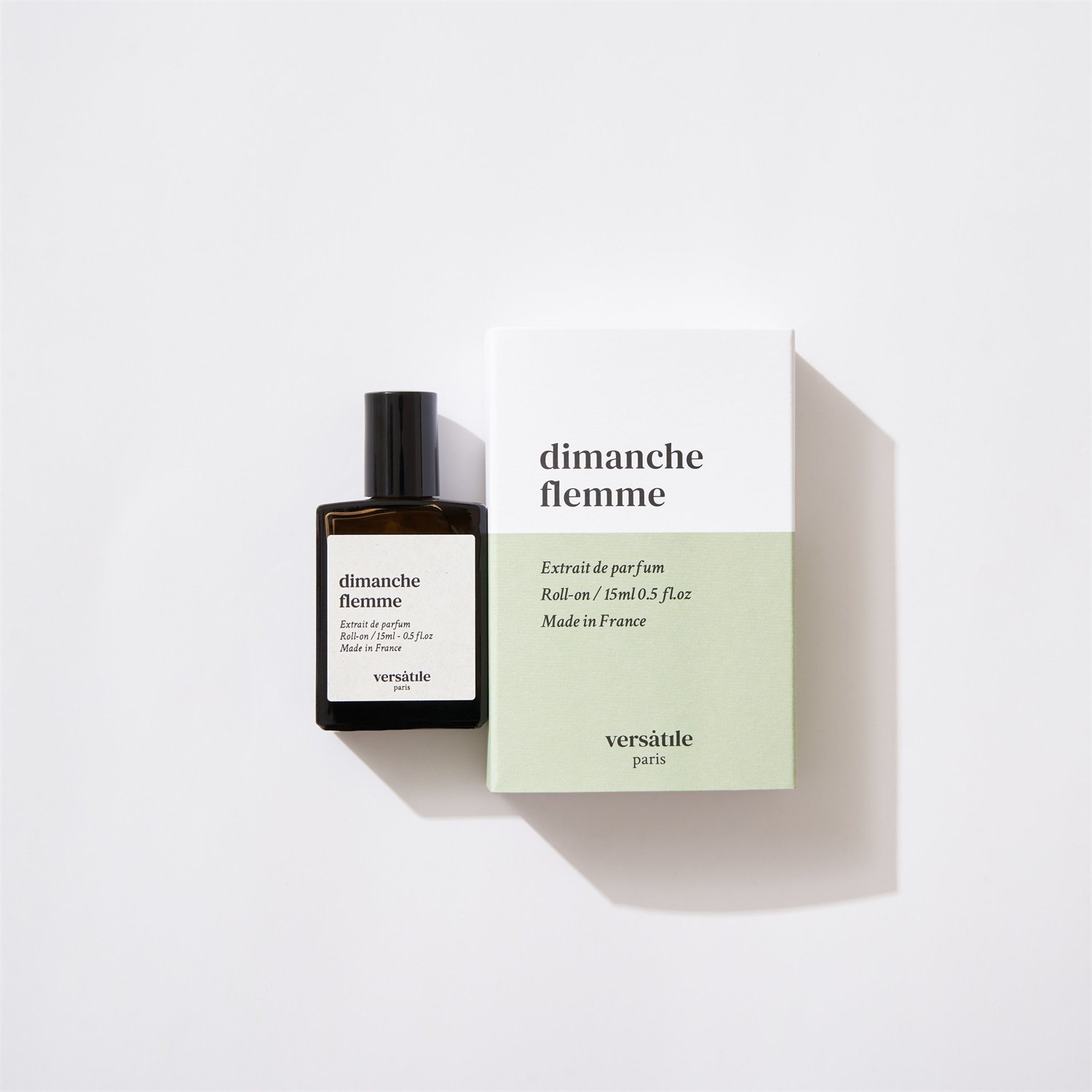 Versatile Paris Dimanche Flemme Extrait de Parfum Unisex 15ml - Note Verdi e Speziate, Dolce e Frizzante
