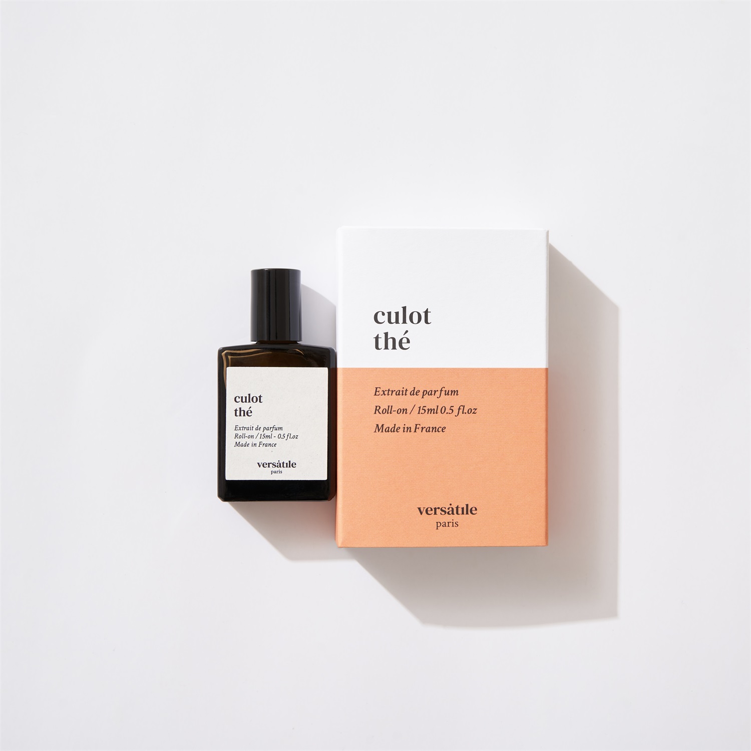 Versatile Paris Culot Thé Extrait de Parfum Unisex 15ml - Profumo di nicchia con Gelsomino e Tè