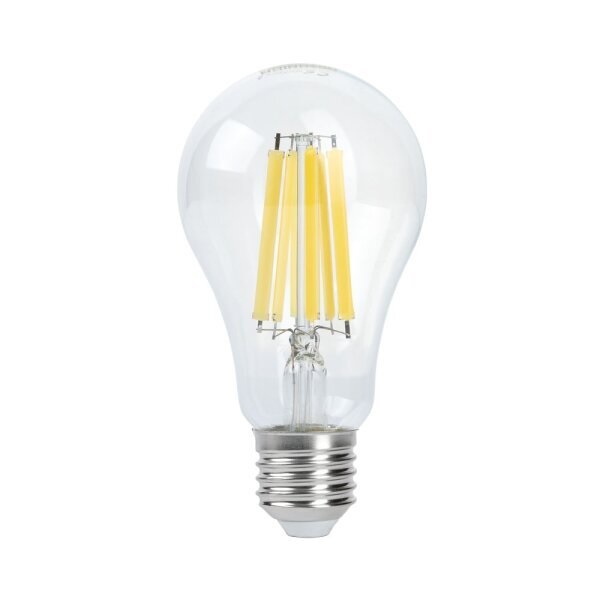 Optonica Lampadina LED E27 A65 14W (eq. 140W) Bianco Naturale 4500K - 1500 Lumen, Filamento COB