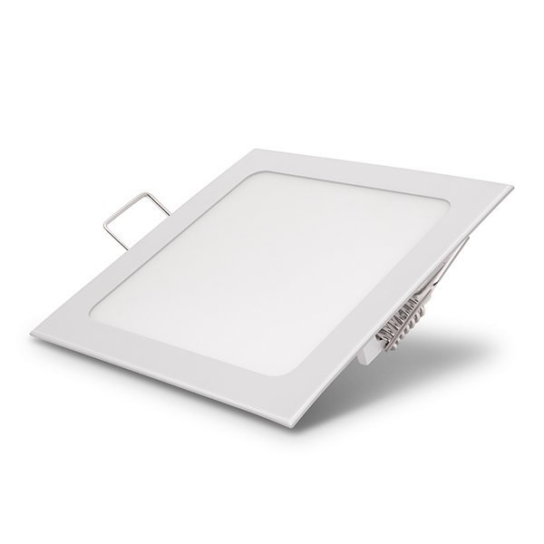 OPTONICA Pannello LED da Incasso Quadrato 18W 225x225mm 4500K Bianco Naturale con Driver Incluso