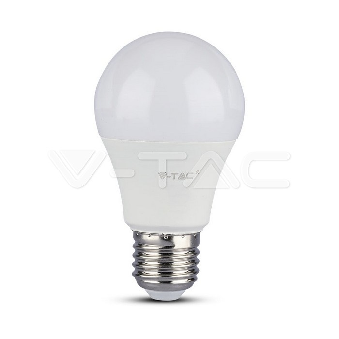 V-TAC Lampadina LED E27 11W 2700K Bianco Caldo A60 - Set 2 Pezzi