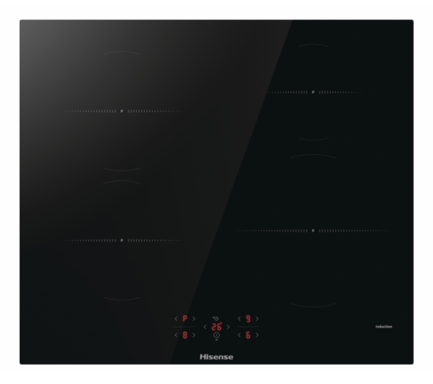 Hisense HI601FM Piano Cottura a Induzione 60cm con 4 Zone e Controllo Touch