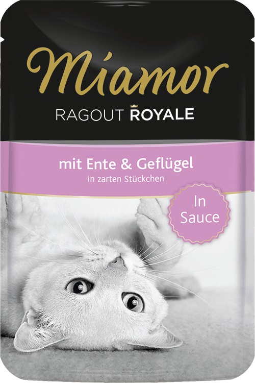 Miamor Ragout Royale Cibo Umido per Gatti in Salsa Anatra e Pollame - 100 g